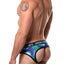 CheapUndies Green Galaxy Jockstrap