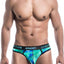 CheapUndies Green Galaxy Thong