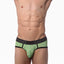 CheapUndies Green Kaleidoscope Brief