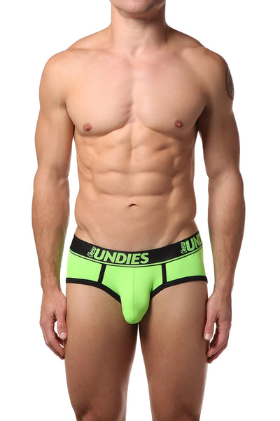 CheapUndies Green Neon Brief