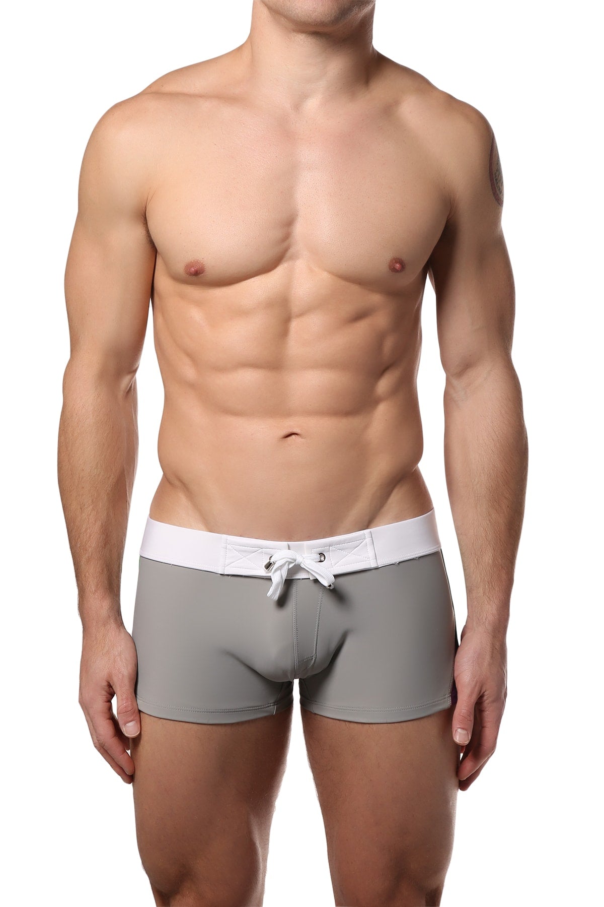 CheapUndies Grey Sport Swim Trunk