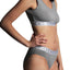 CheapUndies Grey Venus Sports Bra