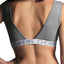 CheapUndies Grey Venus Sports Bra