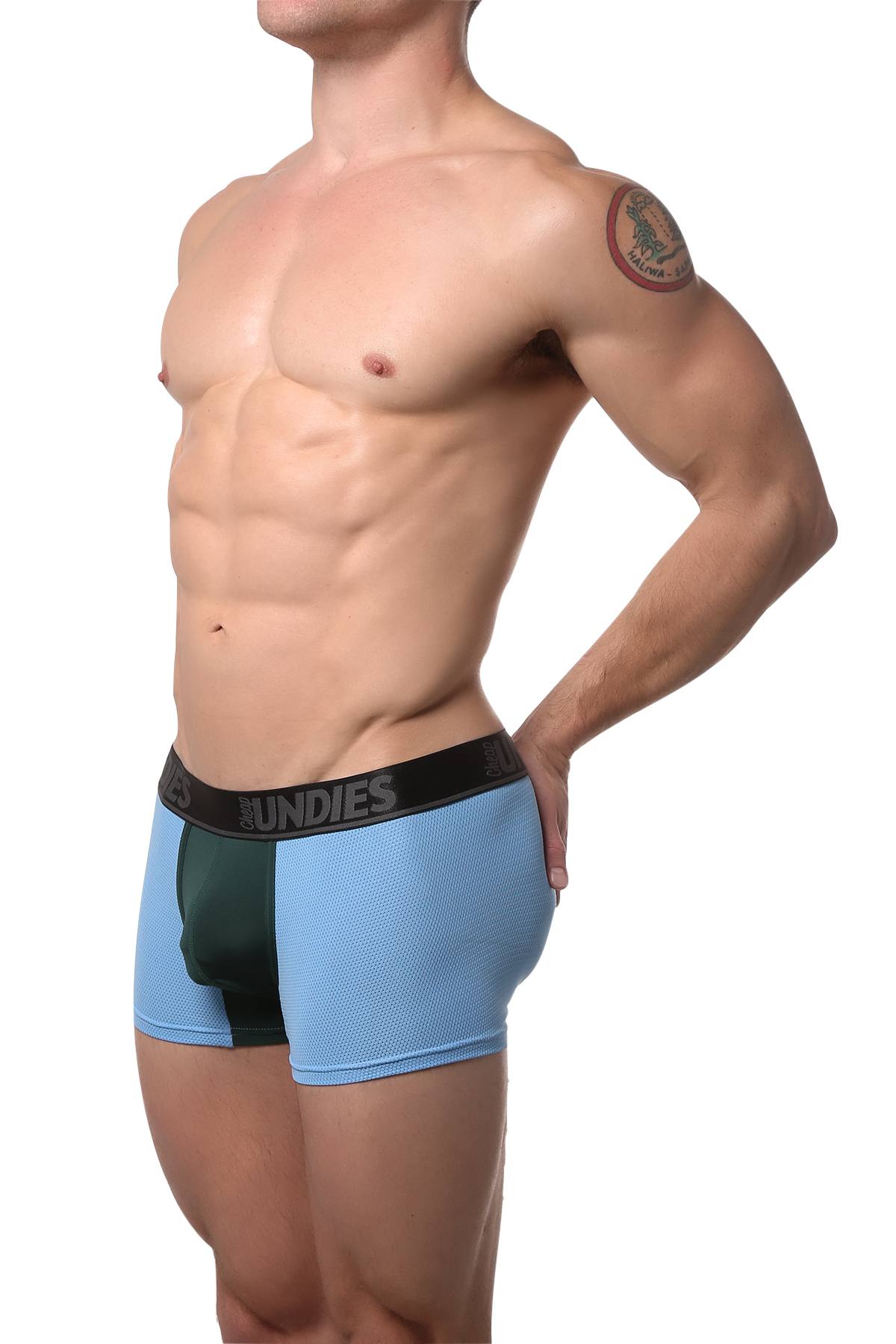 CheapUndies Light Blue Cool Mesh Trunk