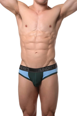 CheapUndies Light Blue/Green Cool Mesh Brief thumbnail 3