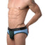 CheapUndies Light Blue/Green Cool Mesh Brief