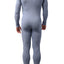CheapUndies Light Blue Waffle Knit Thermal Union Suit
