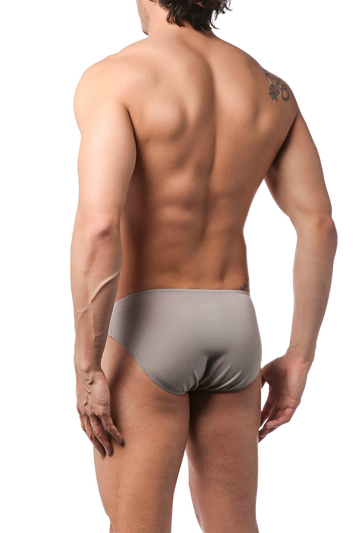 CheapUndies Light Grey Modal Comfort Pouch Brief