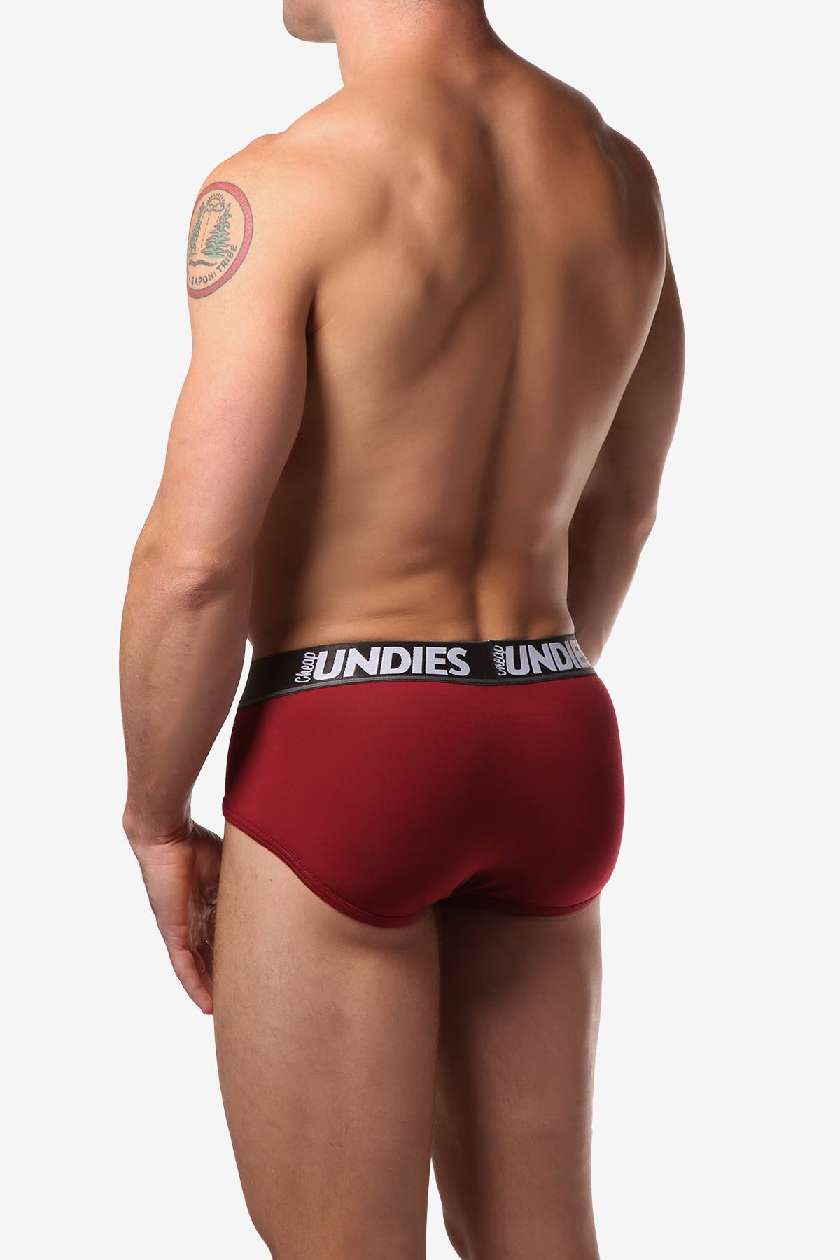 CheapUndies Maroon2 Touch Brief