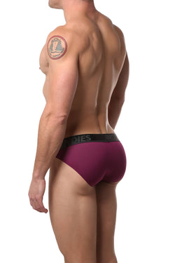 CheapUndies Merlot Mesh Bikini Brief thumbnail 4