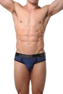 CheapUndies Navy-Blue Mesh Jock-Brief thumbnail 3