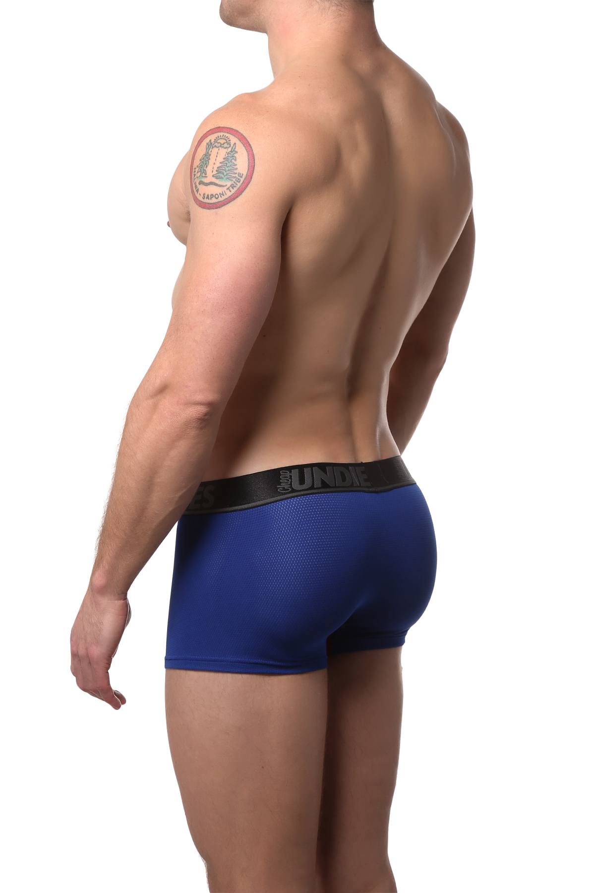 CheapUndies Navy Cool Mesh Trunk