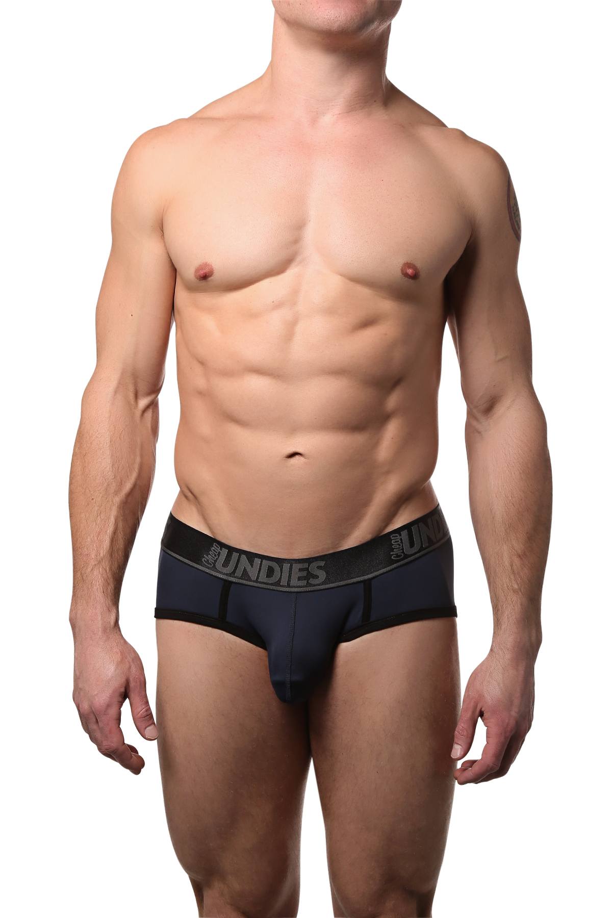 CheapUndies Navy Fluid Brief