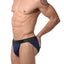 CheapUndies Navy Mesh Bikini Brief