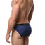 CheapUndies Navy Mesh Bikini Brief