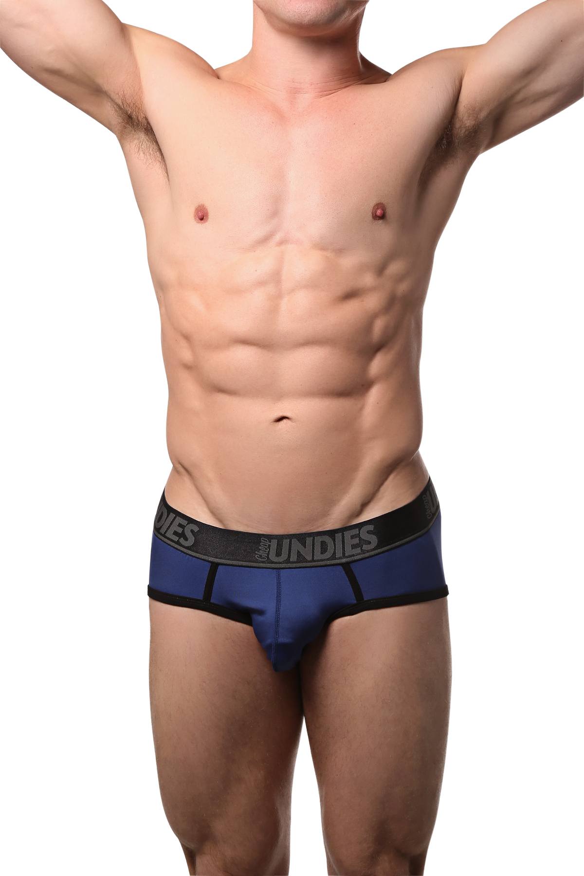 CheapUndies Navy Sports Brief