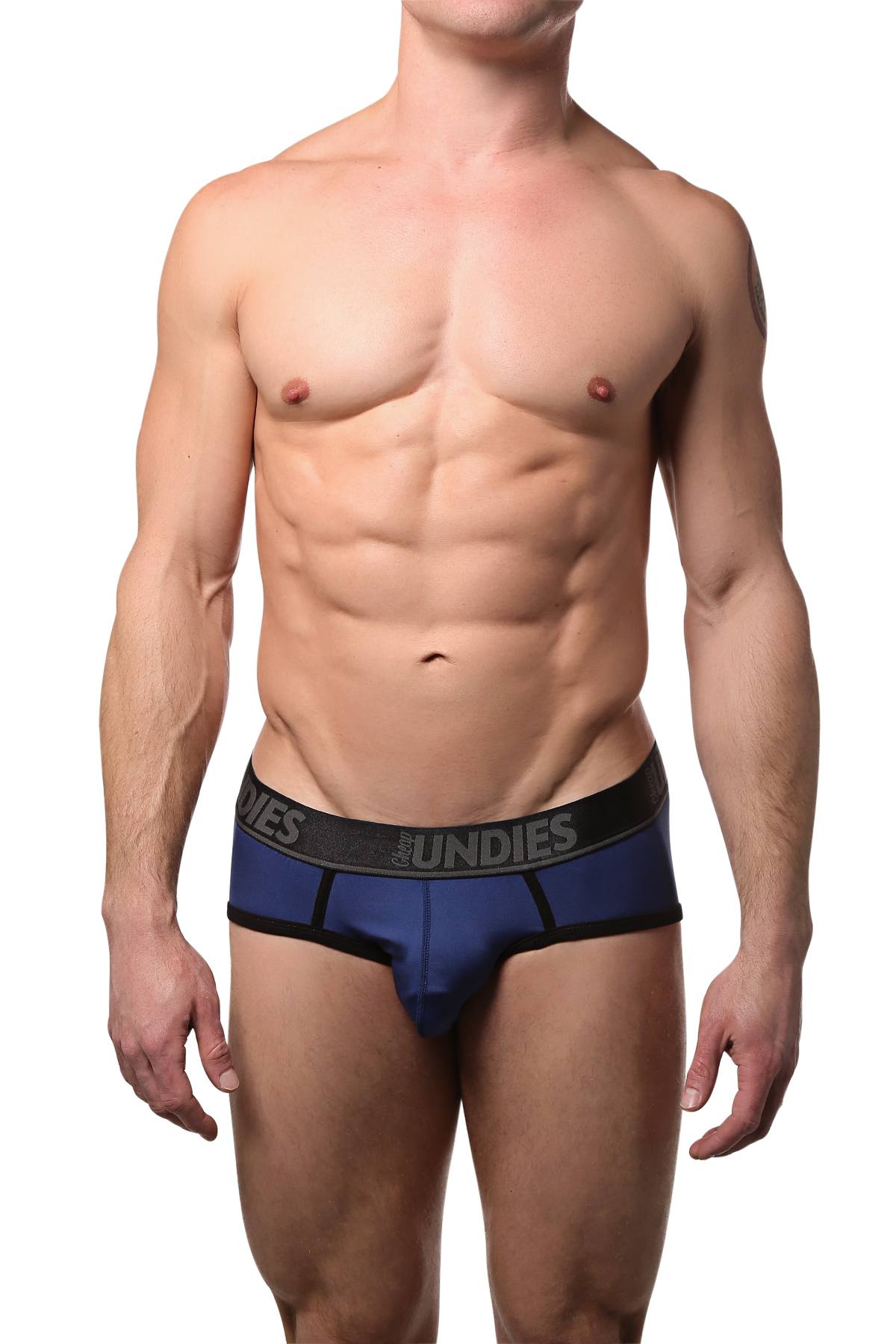 CheapUndies Navy Sports Brief