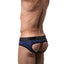 CheapUndies Navy Sports Jock Brief