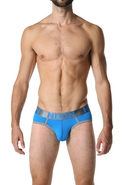 CheapUndies Neon Blue Brief thumbnail 1