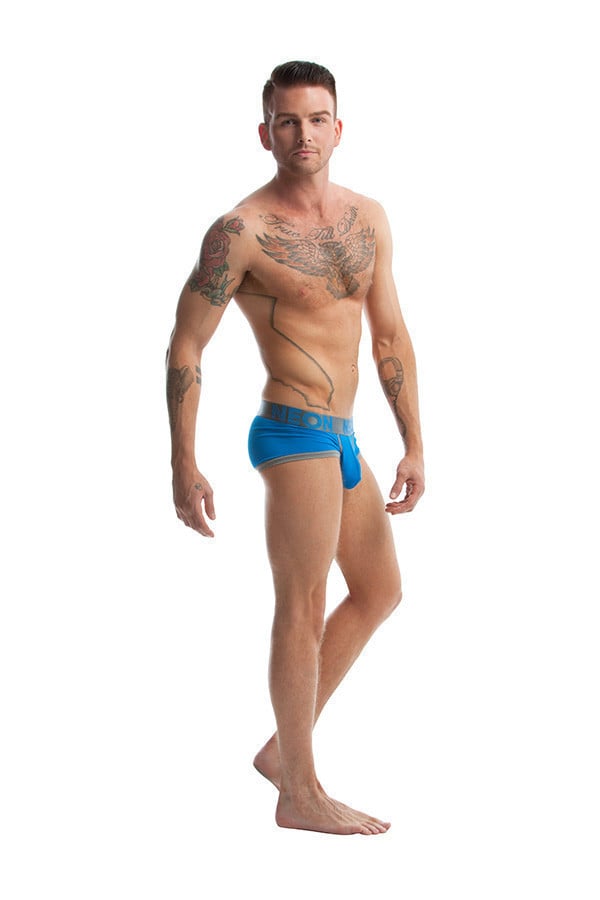 CheapUndies Neon Blue Trunk