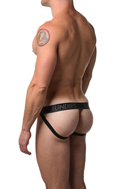 CheapUndies Neon Green Exposed Mesh Jockstrap thumbnail 3