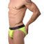 CheapUndies Neon-Green Mesh Bikini Brief