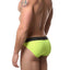 CheapUndies Neon-Green Mesh Bikini Brief