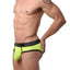CheapUndies Neon-Green Mesh Jock-Brief