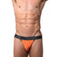 CheapUndies Neon Orange Exposed Mesh Jockstrap
