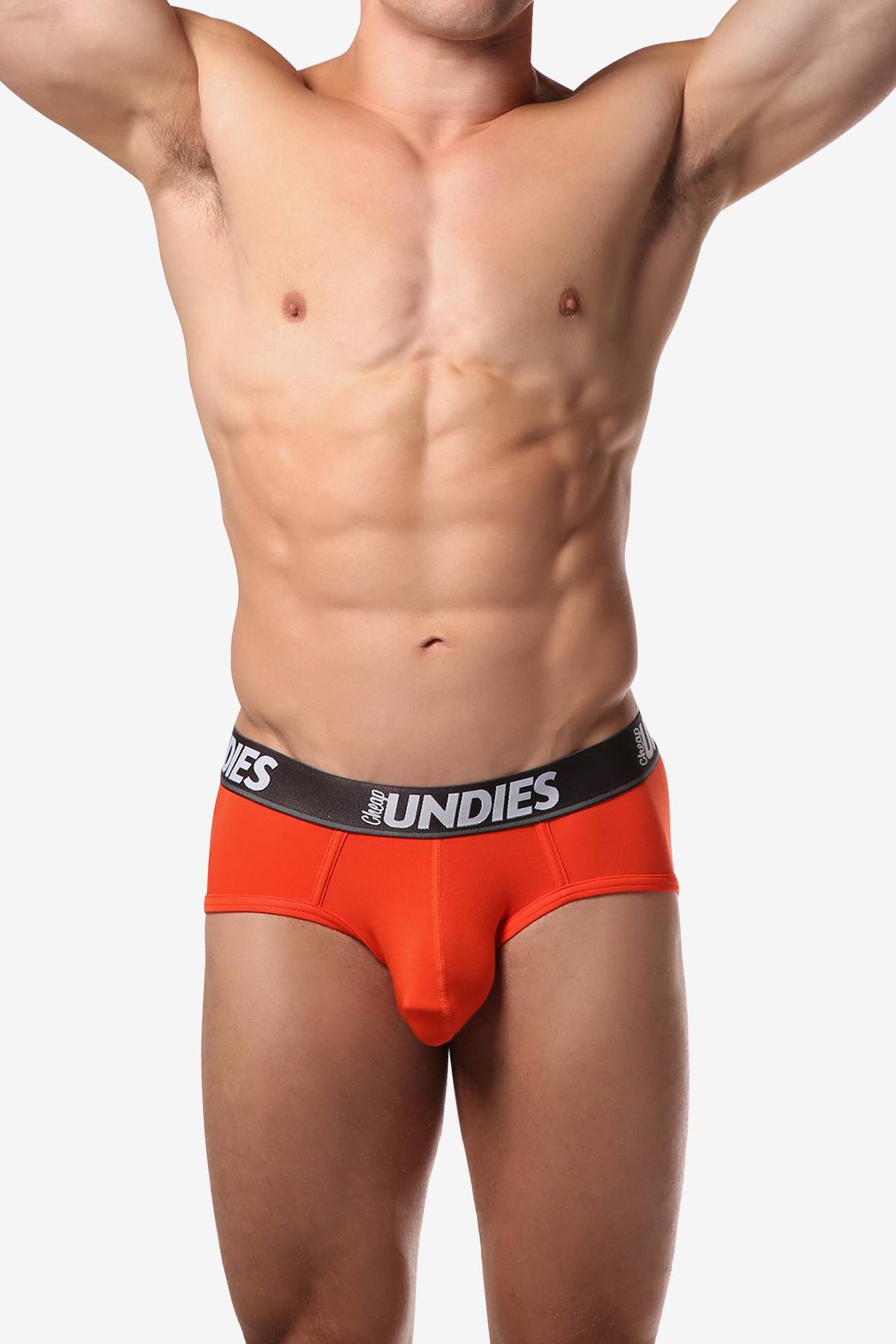 CheapUndies Orange Touch Brief