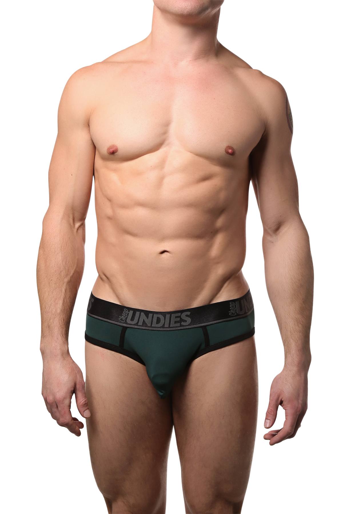 CheapUndies Peacock Sports Jock Brief