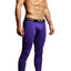 CheapUndies Purple Contour Pouch Long Underwear