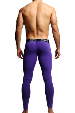 CheapUndies Purple Contour Pouch Long Underwear thumbnail 3