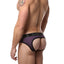 CheapUndies Purple Mesh Jock-Brief