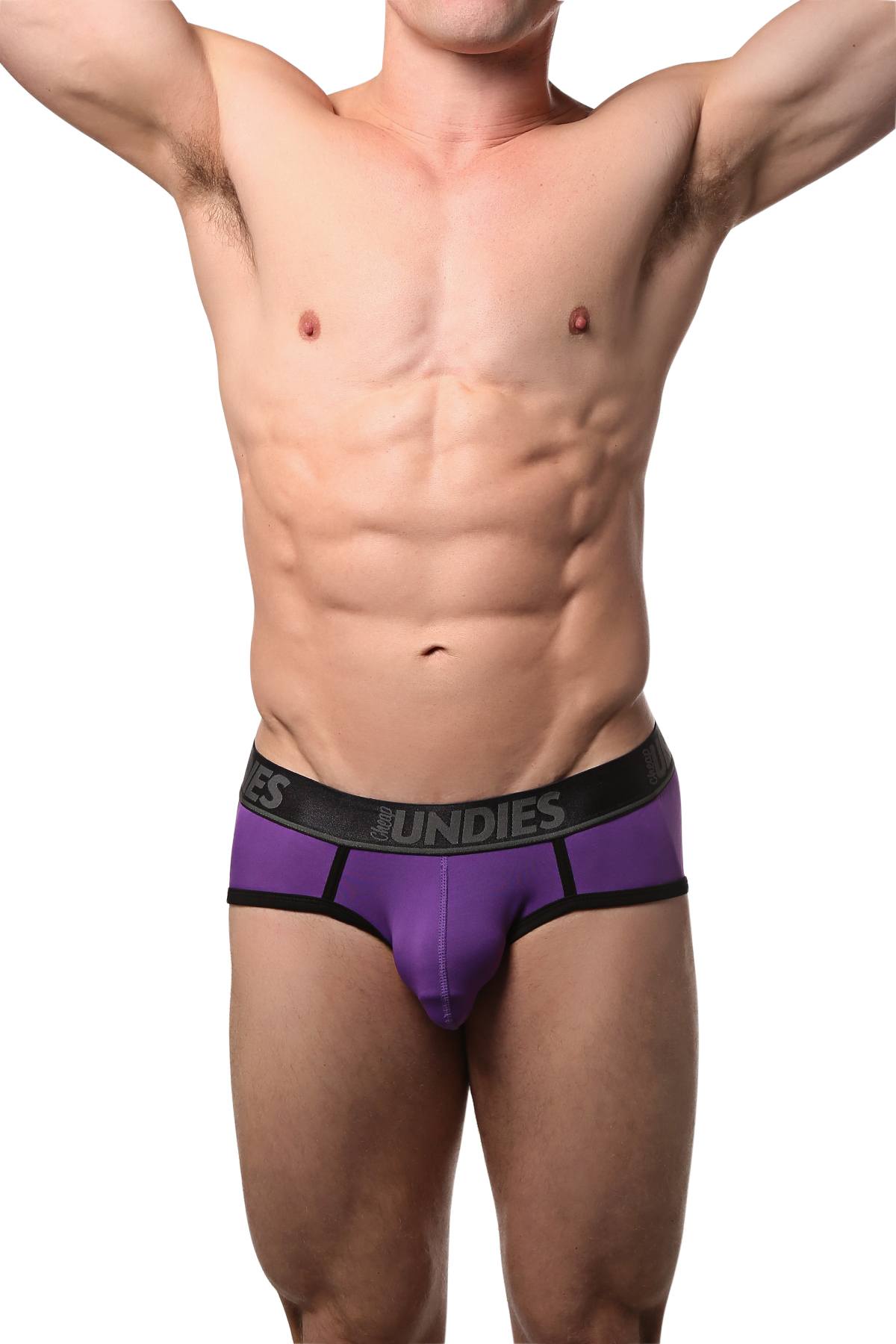 CheapUndies Purple Sports Brief