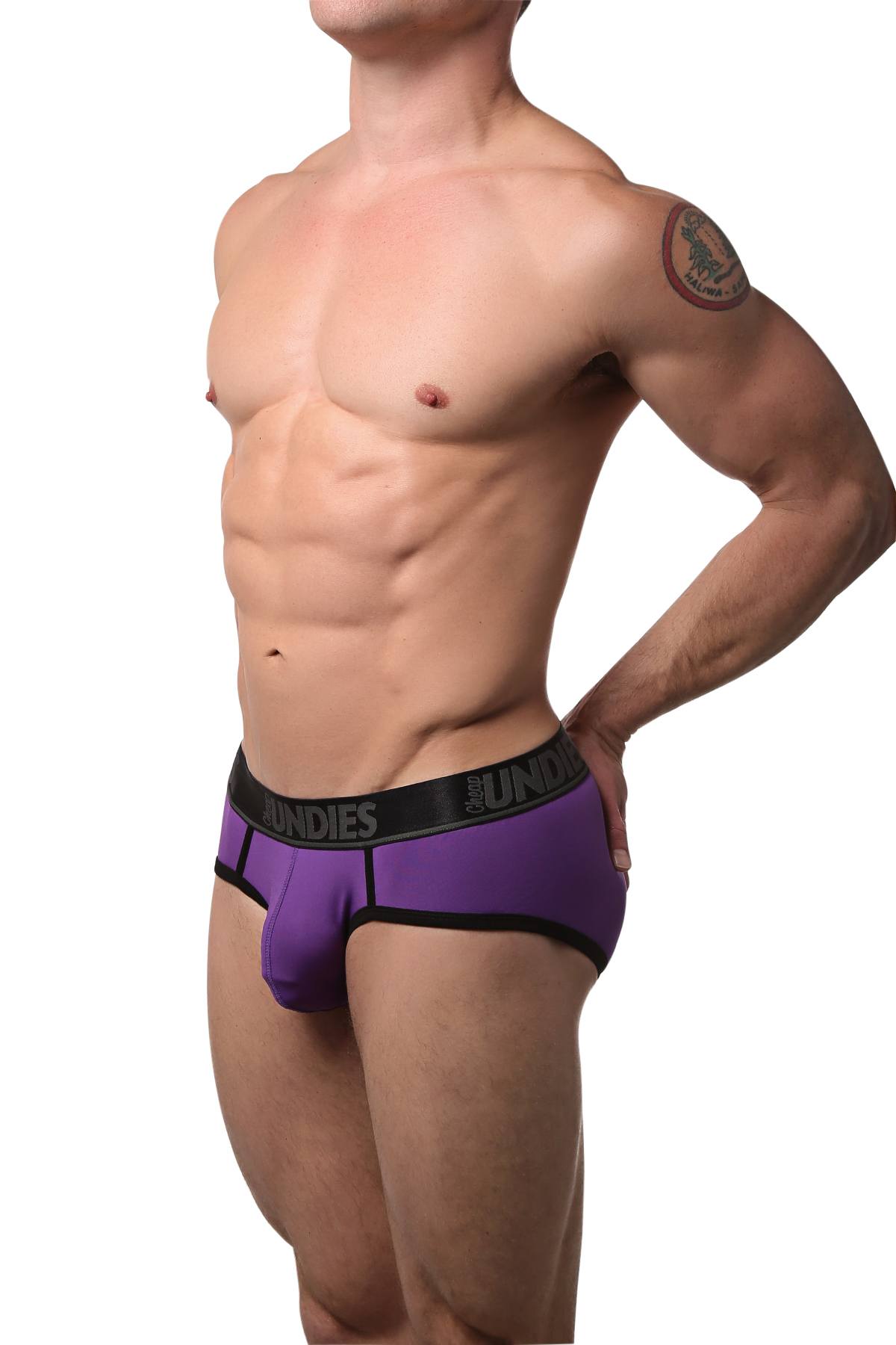 CheapUndies Purple Sports Brief