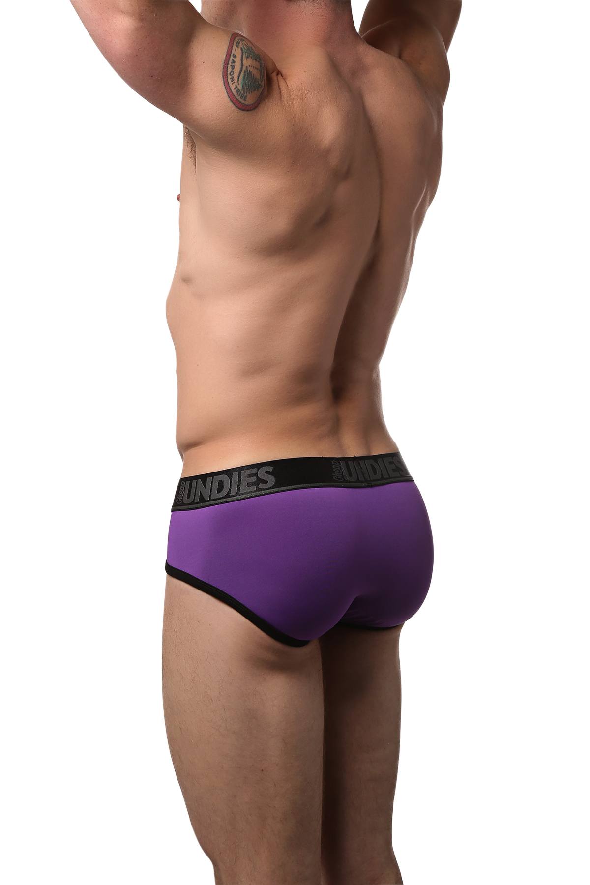 CheapUndies Purple Sports Brief