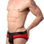 CheapUndies Red/Black Cool Mesh Brief