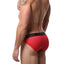 CheapUndies Red Mesh Bikini Brief