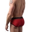 CheapUndies Red Mesh Brief