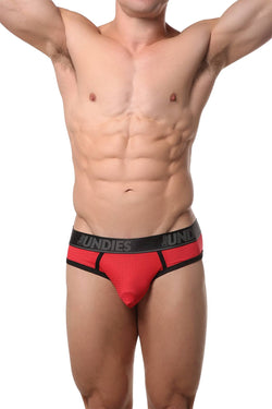 CheapUndies Red Mesh Jock-Brief thumbnail 3