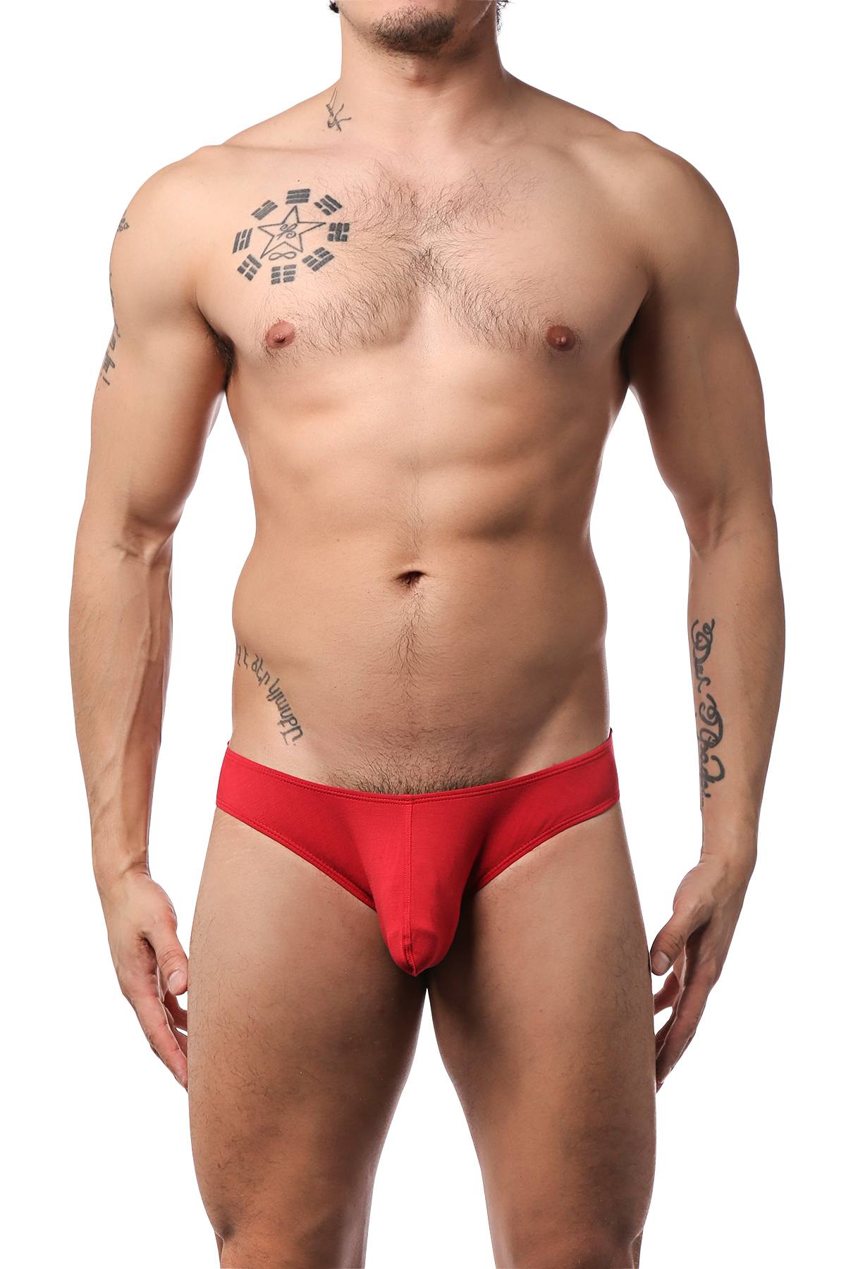 CheapUndies Red Modal Comfort Brief