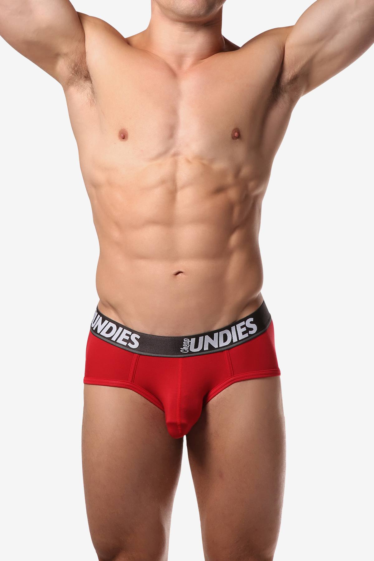 CheapUndies Red2 Touch Brief