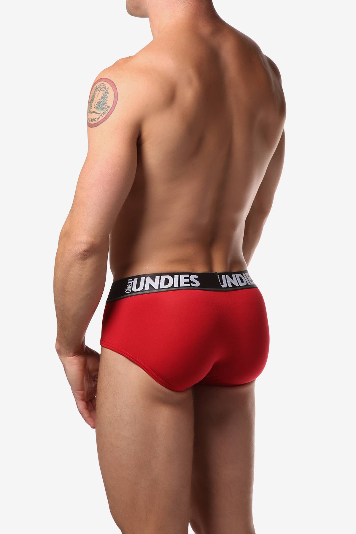 CheapUndies Red2 Touch Brief