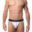 CheapUndies White Mesh Bikini Brief