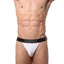 CheapUndies White Mesh Bikini Brief