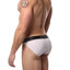 CheapUndies White Mesh Bikini Brief