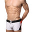 CheapUndies White Sport Swim Trunk