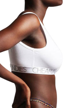 CheapUndies White Venus Sports Bra thumbnail 3