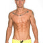 CheapUndies Yellow Square Swim Trunk